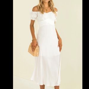 Kristen Dress / White